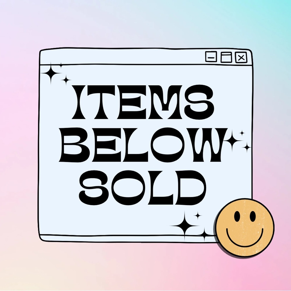 ✨SOLD✨